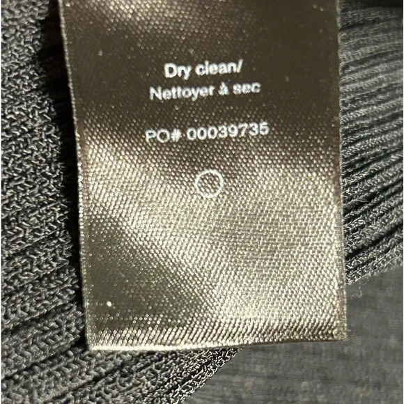 Rag & Bone dress.Black ribbed Cadee Polo,event , career, retro vibe,classy - Picture 14 of 15